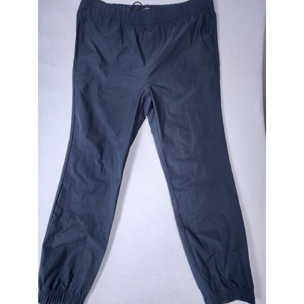 Banana Republic Black Drawstring Jogger Pants Elastic Waist Size XL